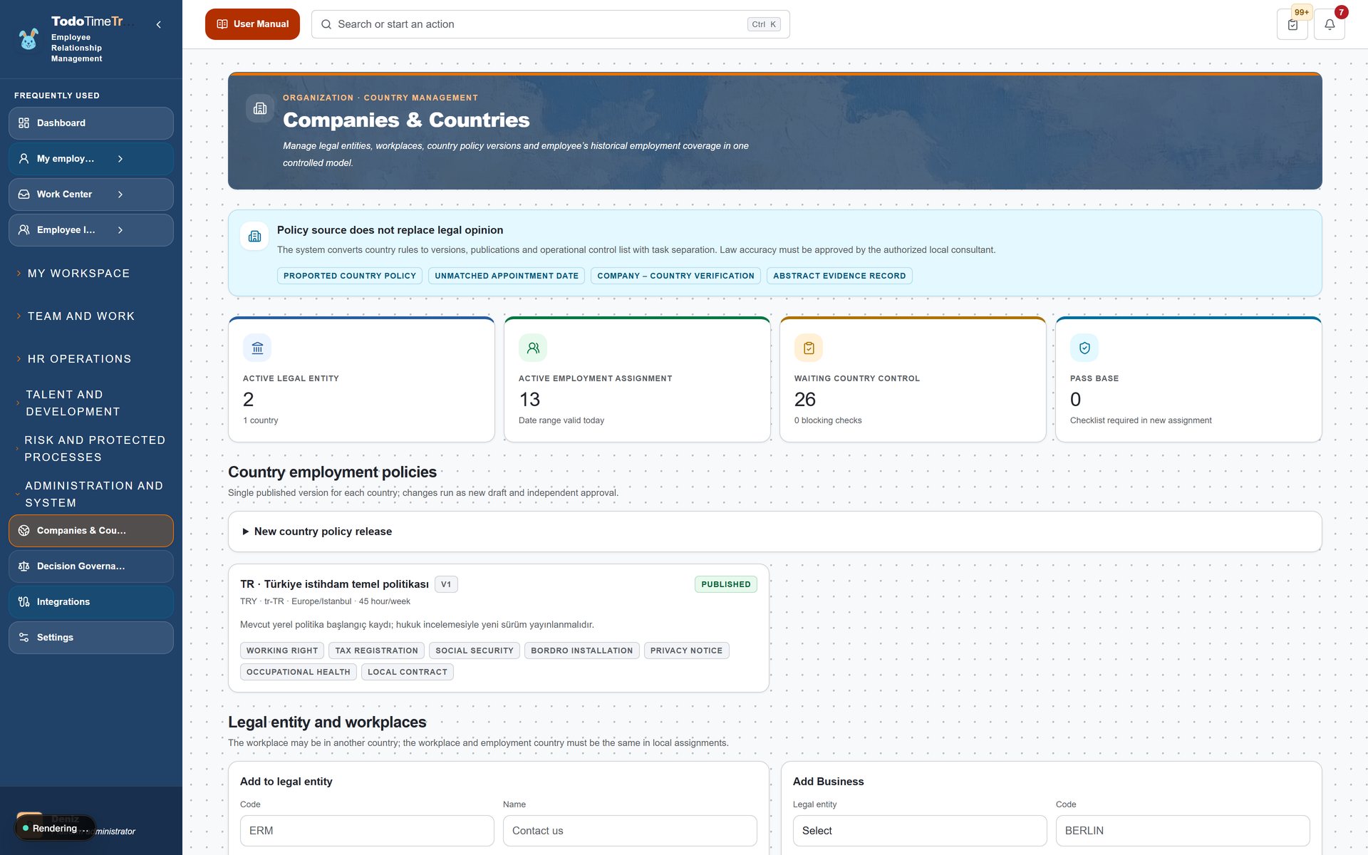 global_organization screenshot